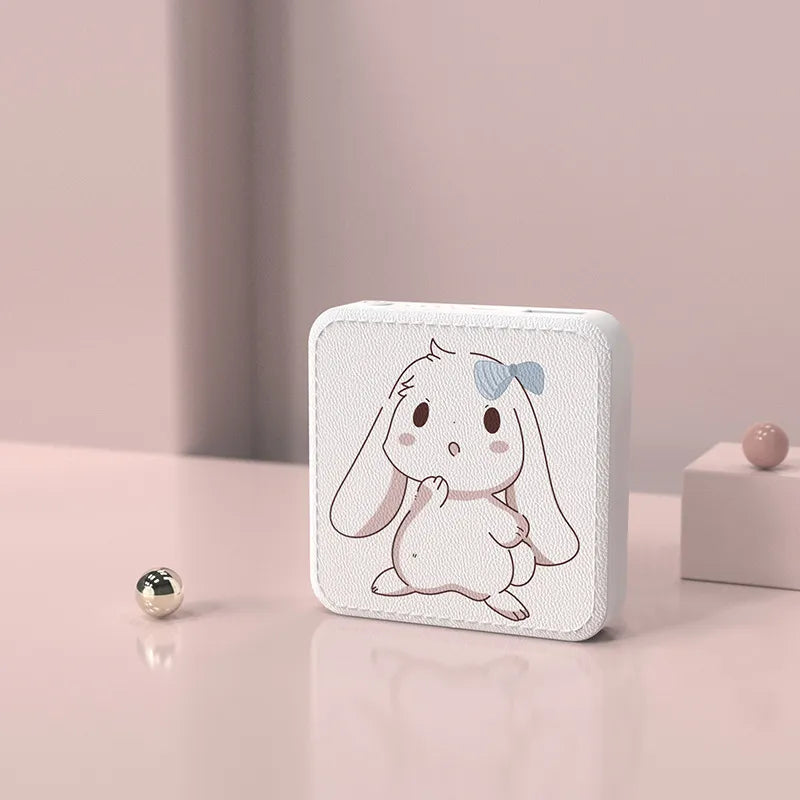 Cartoony Mini Power Bank - Unleash Portable Power