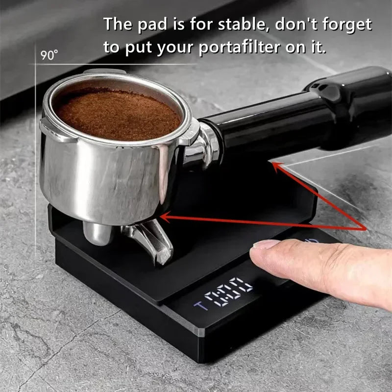 Tiny Espresso Coffee Kitchen Scale – Mini Marvel for Perfect Brews