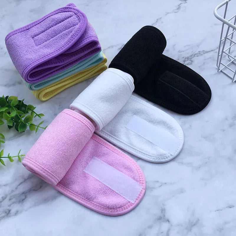 Chic Comfort: Adjustable Wide Headband for Yoga, Spa, & Makeup