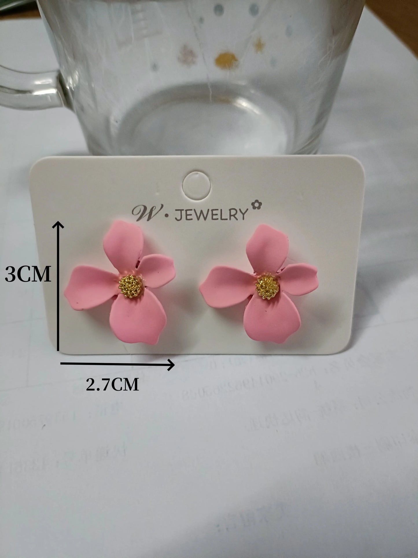 Glimmering Petals - Exquisite Fashion Earrings