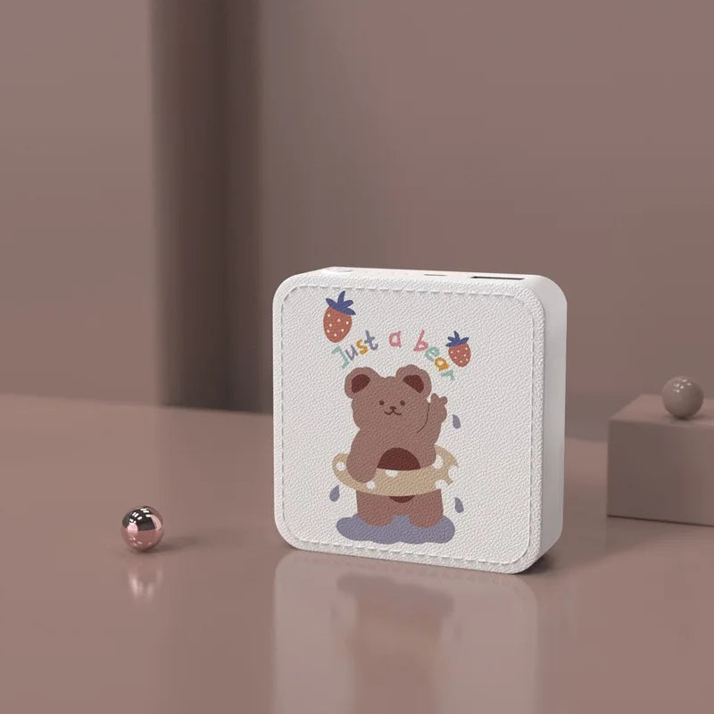 Cartoony Mini Power Bank - Unleash Portable Power