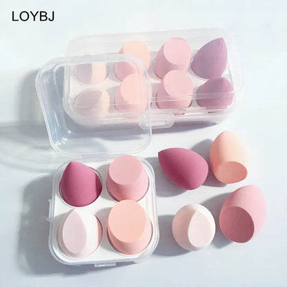LOYBJ Cosmetic Puff Set Beauty Egg Blender Smooth Makeup Sponge Powder Liquid Foundation Concealer Cream Women Face Make Up Tool