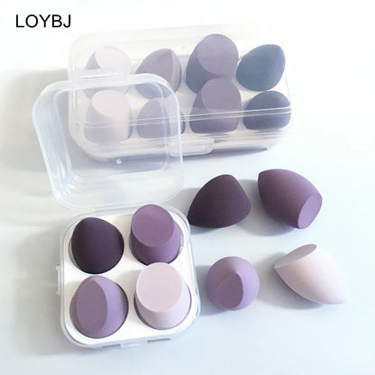 LOYBJ Cosmetic Puff Set Beauty Egg Blender Smooth Makeup Sponge Powder Liquid Foundation Concealer Cream Women Face Make Up Tool