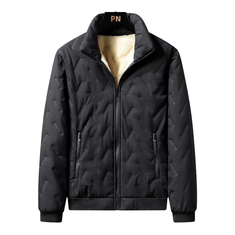 Winter Jacket Men Lambswool