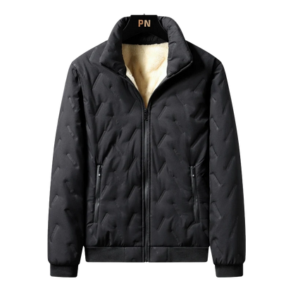 Winter Jacket Men Lambswool