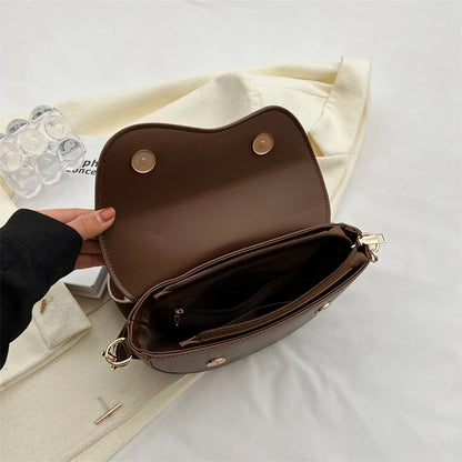 Half Moon Shoulder Crossbody Bag - Vintage Underarm Handbags