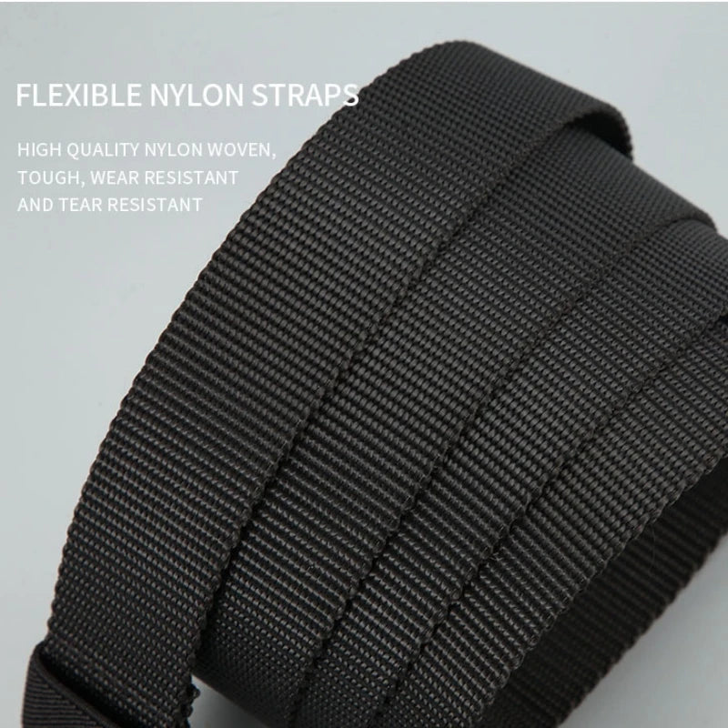 Men's Belt Outdoor Hunting Tactics Belt Multi functional Buckle Nylon Belt High Quality Marine Corps Canvas Belt