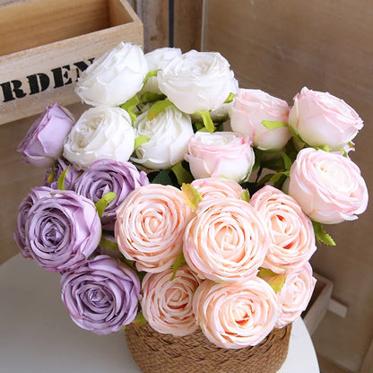 Heads Rose Bouquet - Perfect for Valentine's Love and Romantic Decor