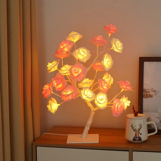 Lamp Rose Flower