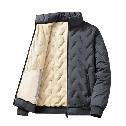 Winter Jacket Men Lambswool