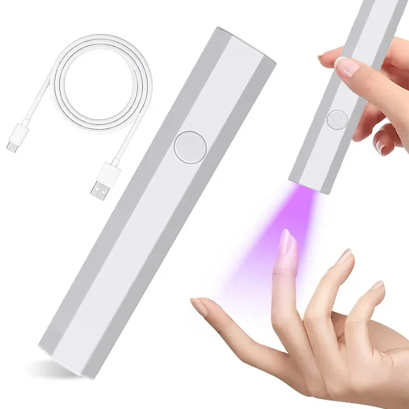 Portable Mini UV Nail Lamp - Confort & Stylish