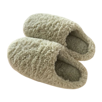 Japanese Simple Solid Color Home Slippers For Women Girls https://ae01.alicdn.com/kf/H14885fda5581415ea3deace216d254b8e.jpg?width=960&height=120&hash=1080Cute Fluffy Winter Warm Indoor Bedroom Slides Female Furry Shoes