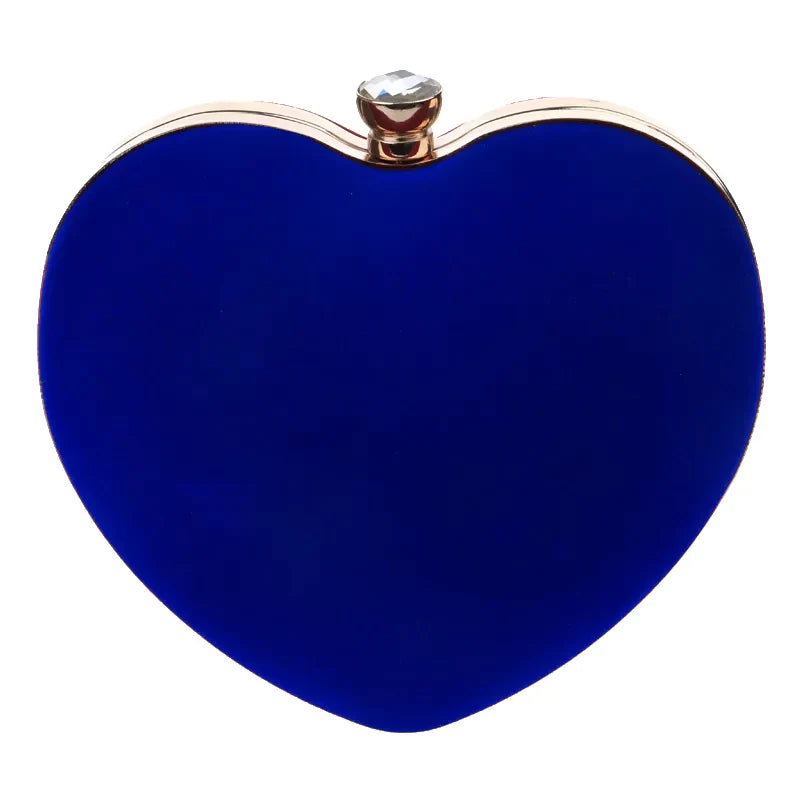 Shiny Heart Clutch - Eclat Elegance