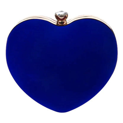 Shiny Heart Clutch - Eclat Elegance