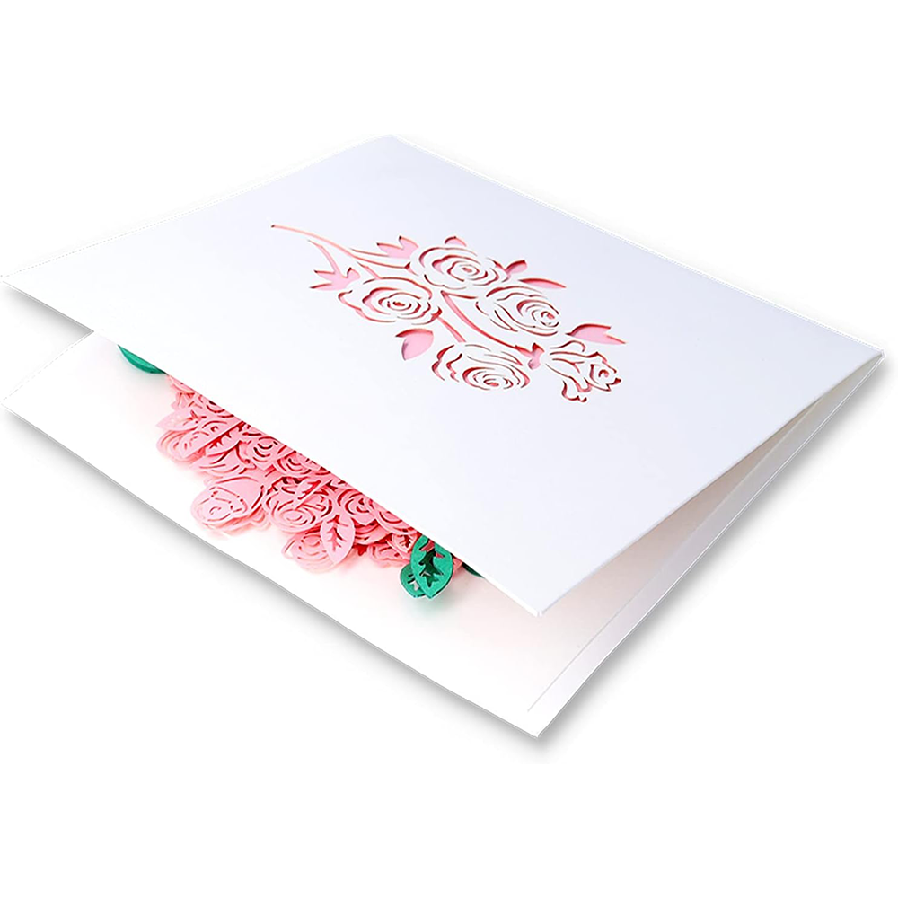 Adispotg 3D Pop Up Greeting Card - Express Your Love